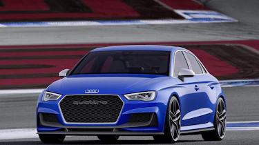 Audi A3 Clubsport quattro blue front