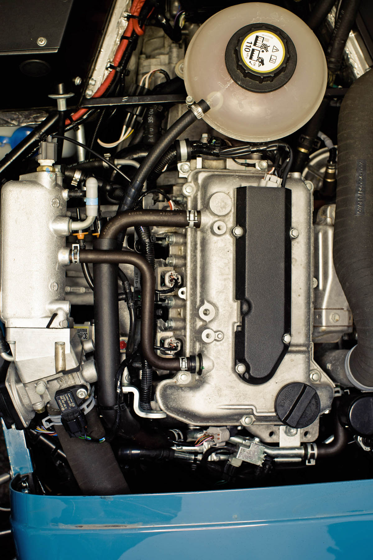 Caterham Seven 160 three cylinder turbo engine