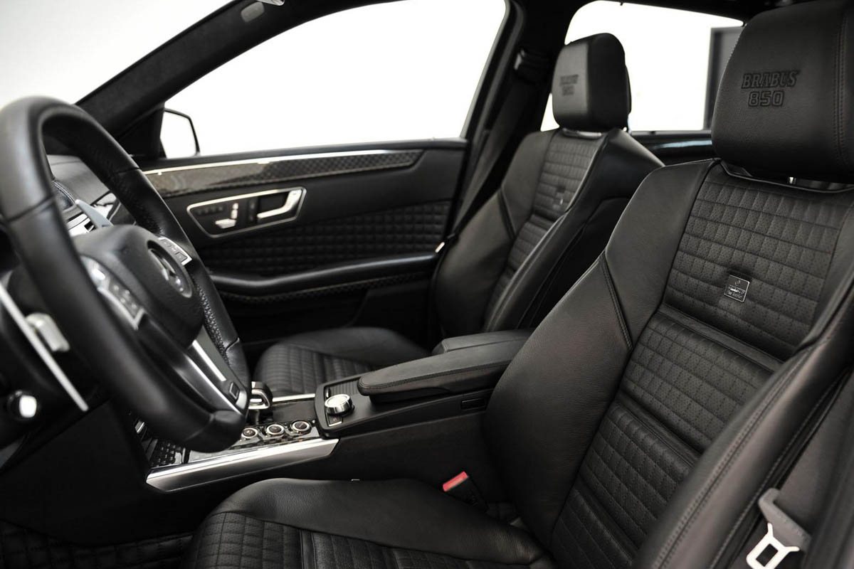 Brabus 850 Biturbo interior leather