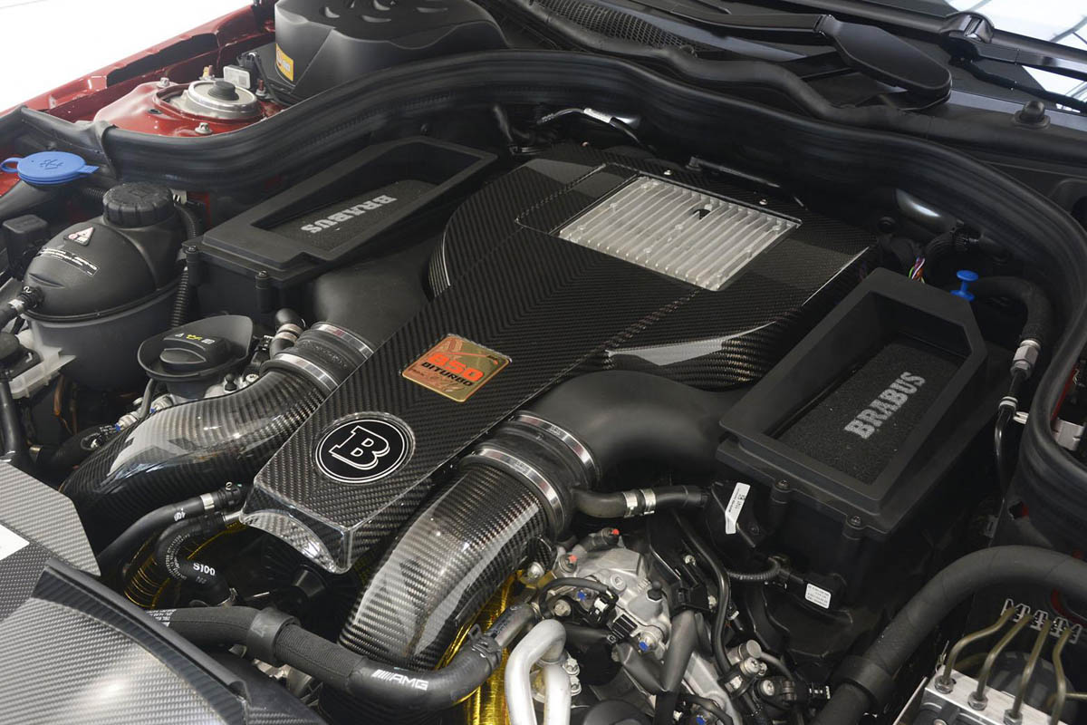 Brabus 850 Biturbo engine