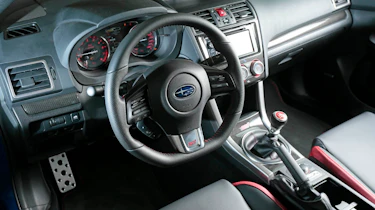 Subaru WRX STI interior dashboard
