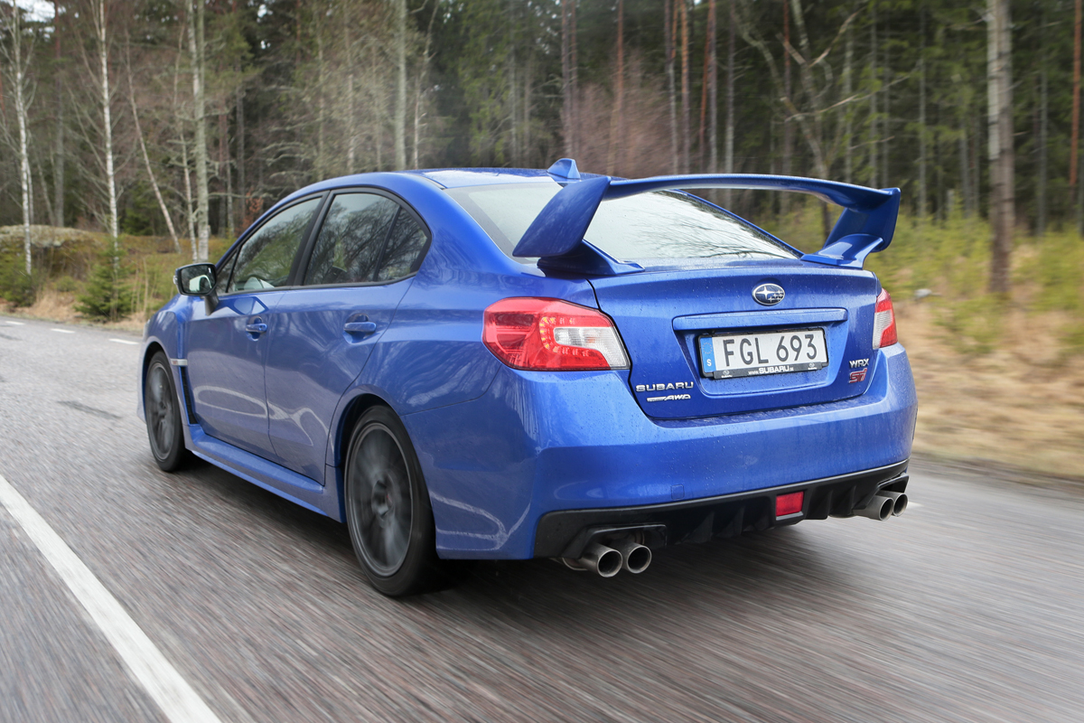 Subaru WRX STI rear spoiler