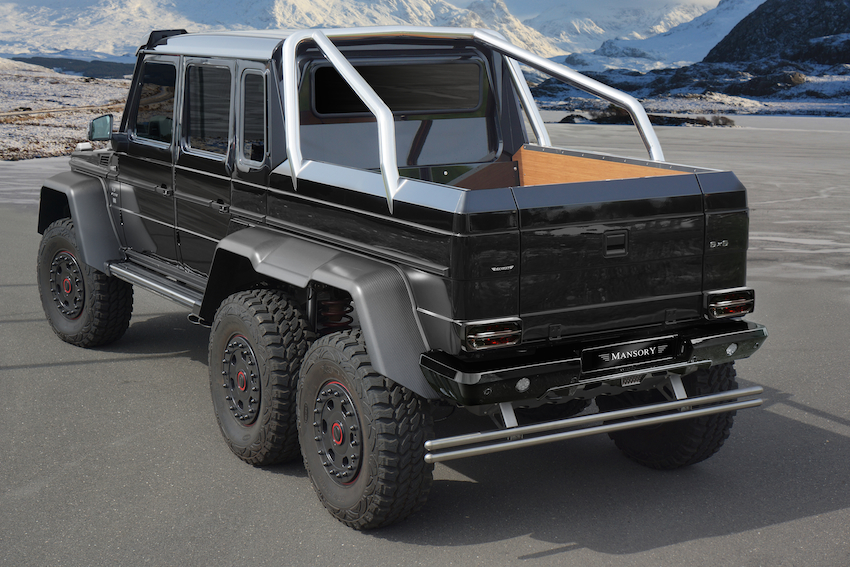 Mercedes G63 6x6 tuned by Mansory
