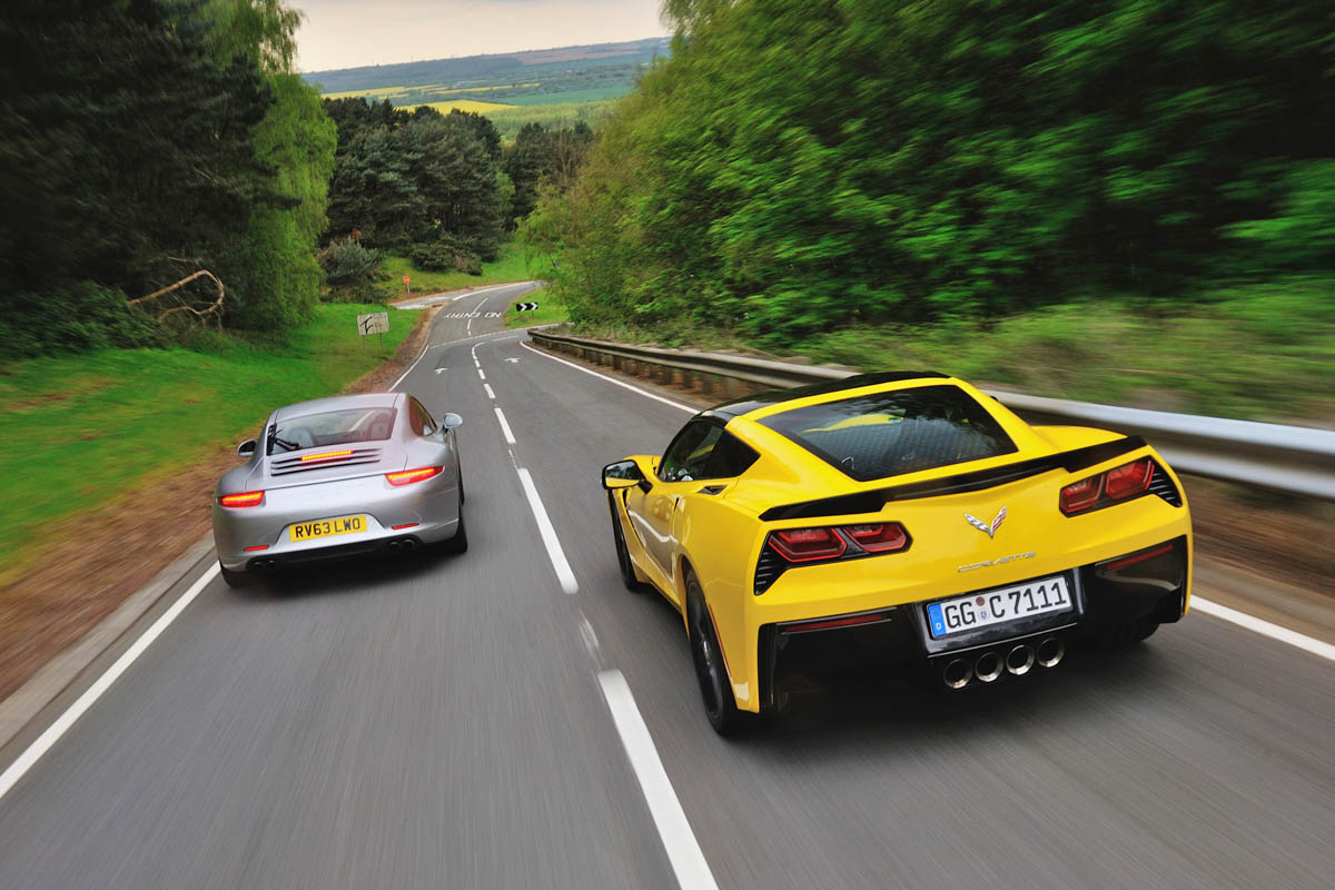 evo Magazine July 2014 - Porsche 911 vs Corvette Stingray