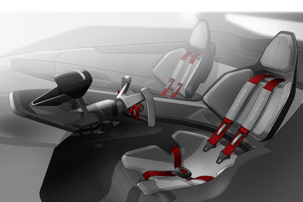 Volkswagen Golf GTI Speedster interior seats