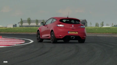 SEAT Leon Cupra 280 vs Renault Megane 265 Cup track video