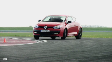 SEAT Leon Cupra 280 vs Renault Megane 265 Cup track video