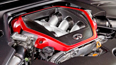 Infiniti Q50 Eau Rouge - Nissan GT-R engine
