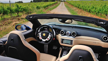 Ferrari California T interior dashboard