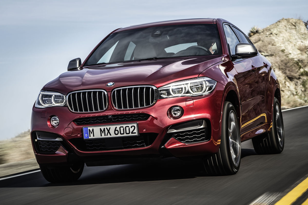 New BMW X6 revealed