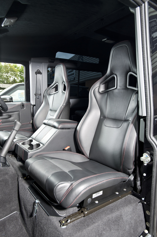 Urban Truck's ultimate Defender Recaro seats