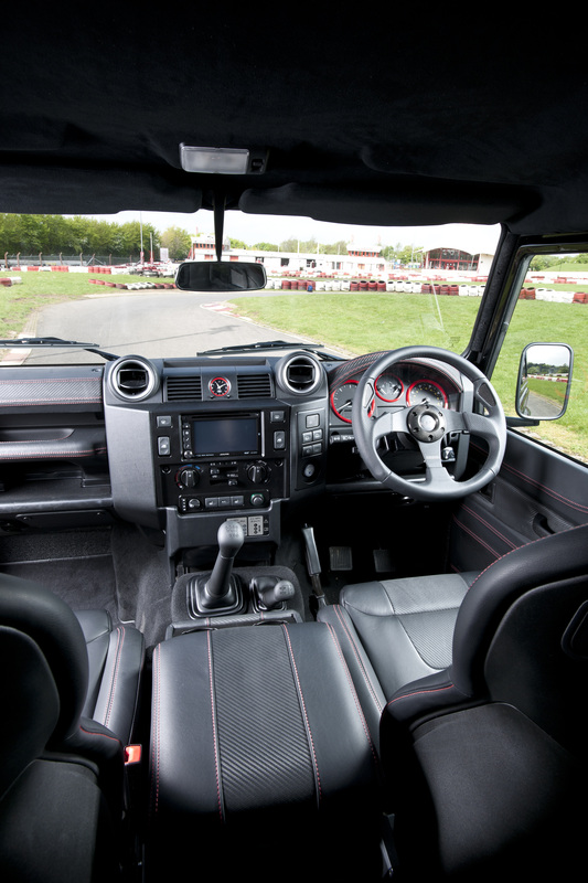Urban Truck's ultimate Defender interior