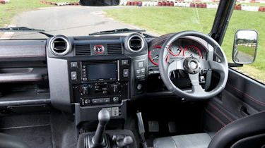 Urban Truck's ultimate Defender interior
