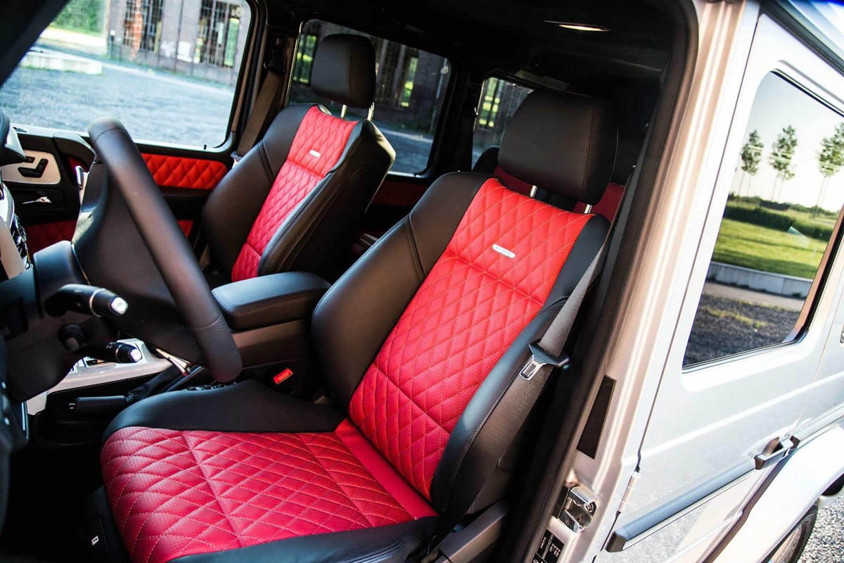 Mercedes G63 AMG tuned by Edo Competition seats
