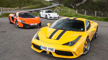 evo Magazine August 2014 - Ferrari 458 Speciale v McLaren 650S v Porsche 911 GT3