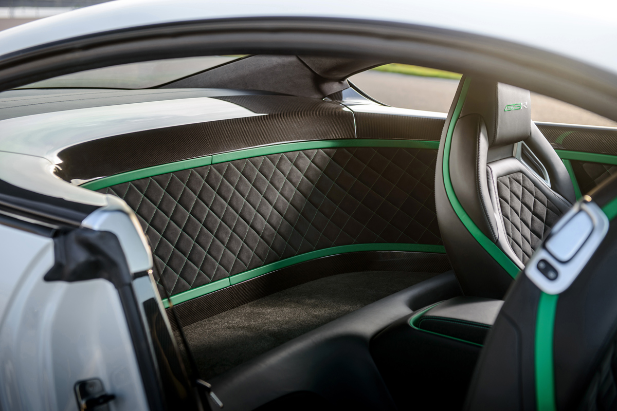 Bentley Continental GT3-R rear seat