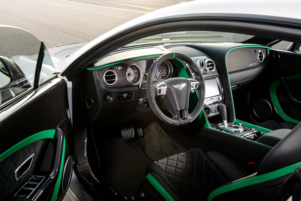 Bentley Continental GT3-R interior