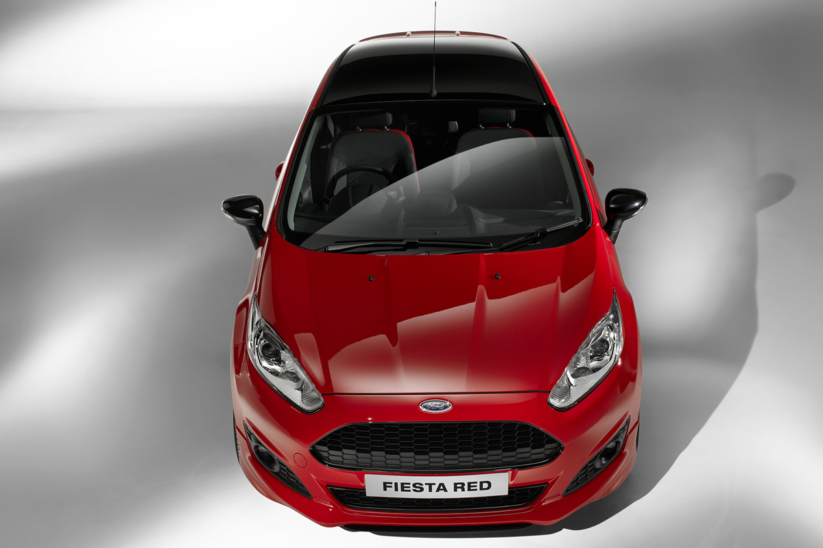 Ford Fiesta Zetec S Red and Black Editions