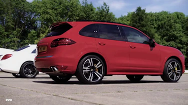 Porsche Cayenne Turbo S v Mercedes S63 AMG: drag race