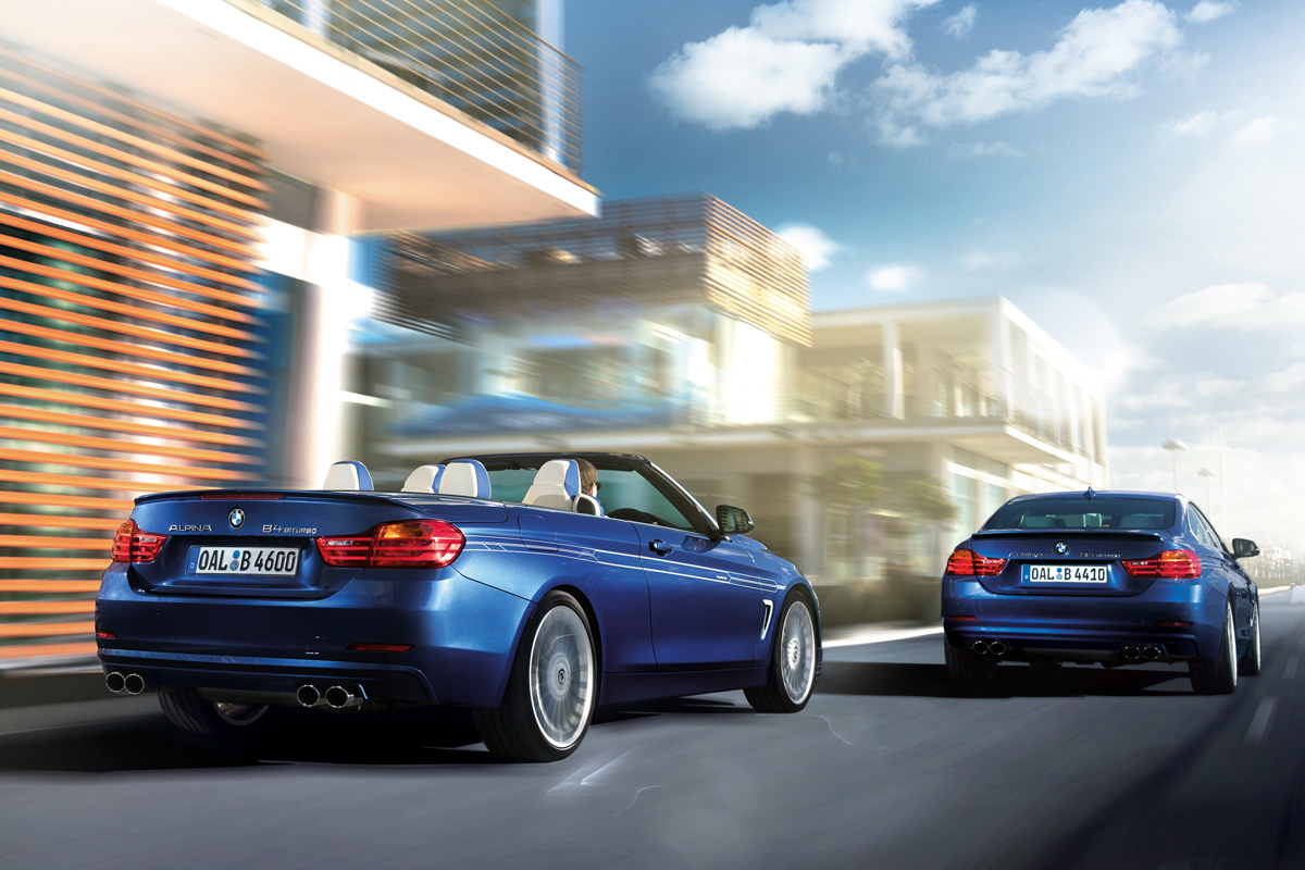 Alpina B4 Biturbo coupe and convertible