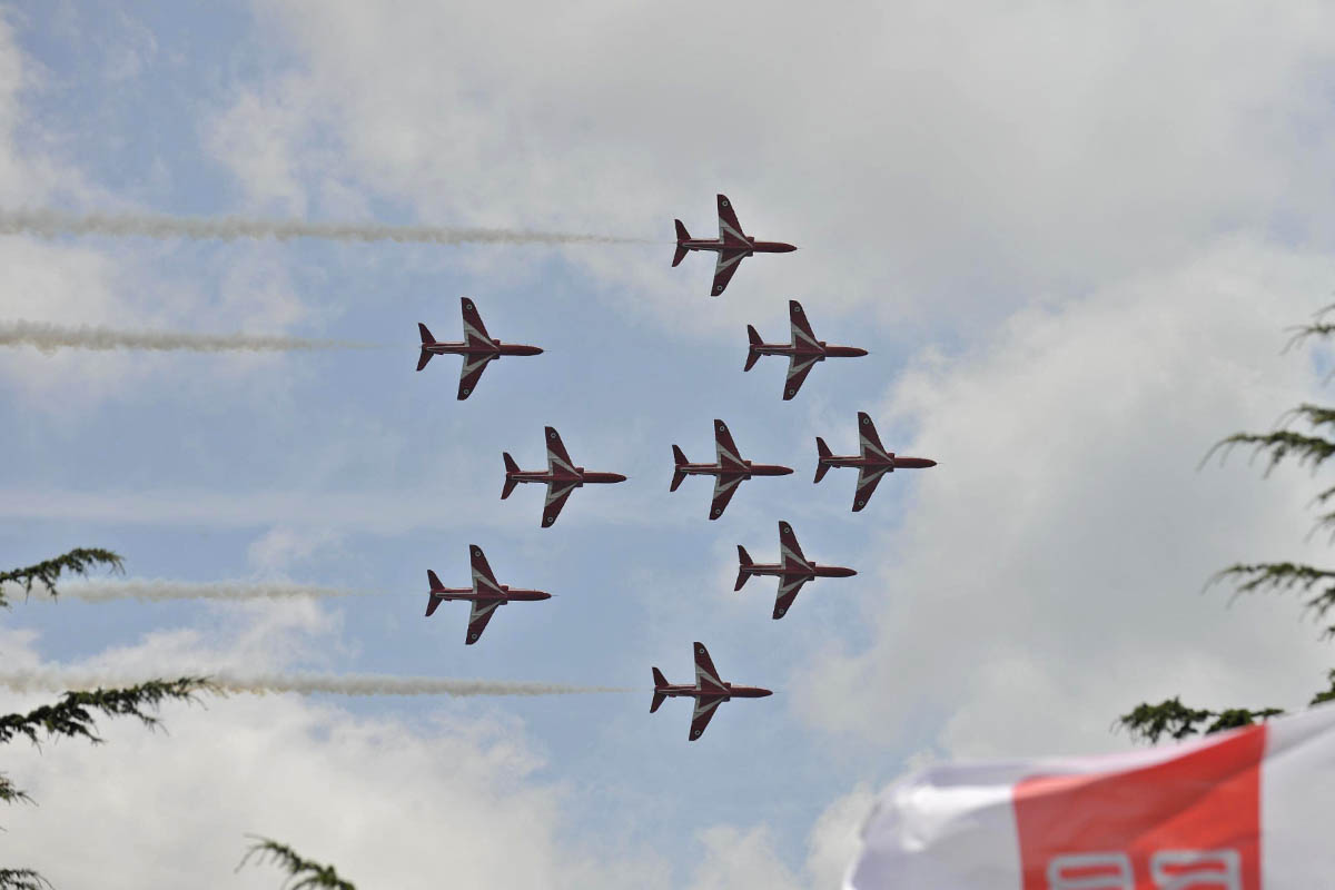 Goodwood Festival of Speed 2014 Red Arrows
