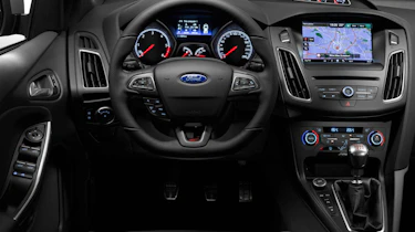 New Ford Focus ST steering wheel
