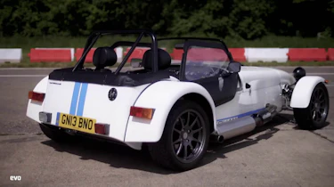Caterham Seven Roadsport 140 white rear