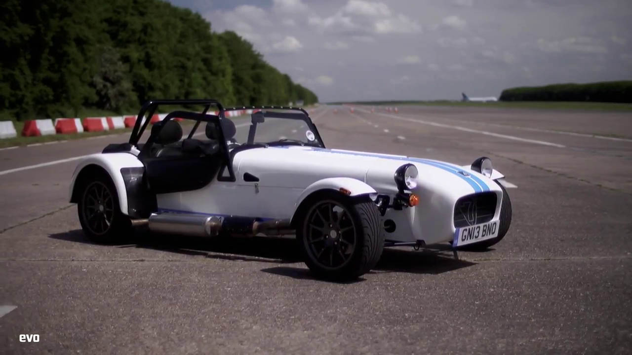 Caterham Seven Roadsport 140 white front