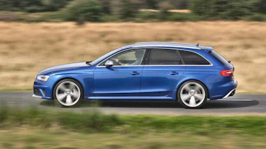 Audi RS4 Avant side profile