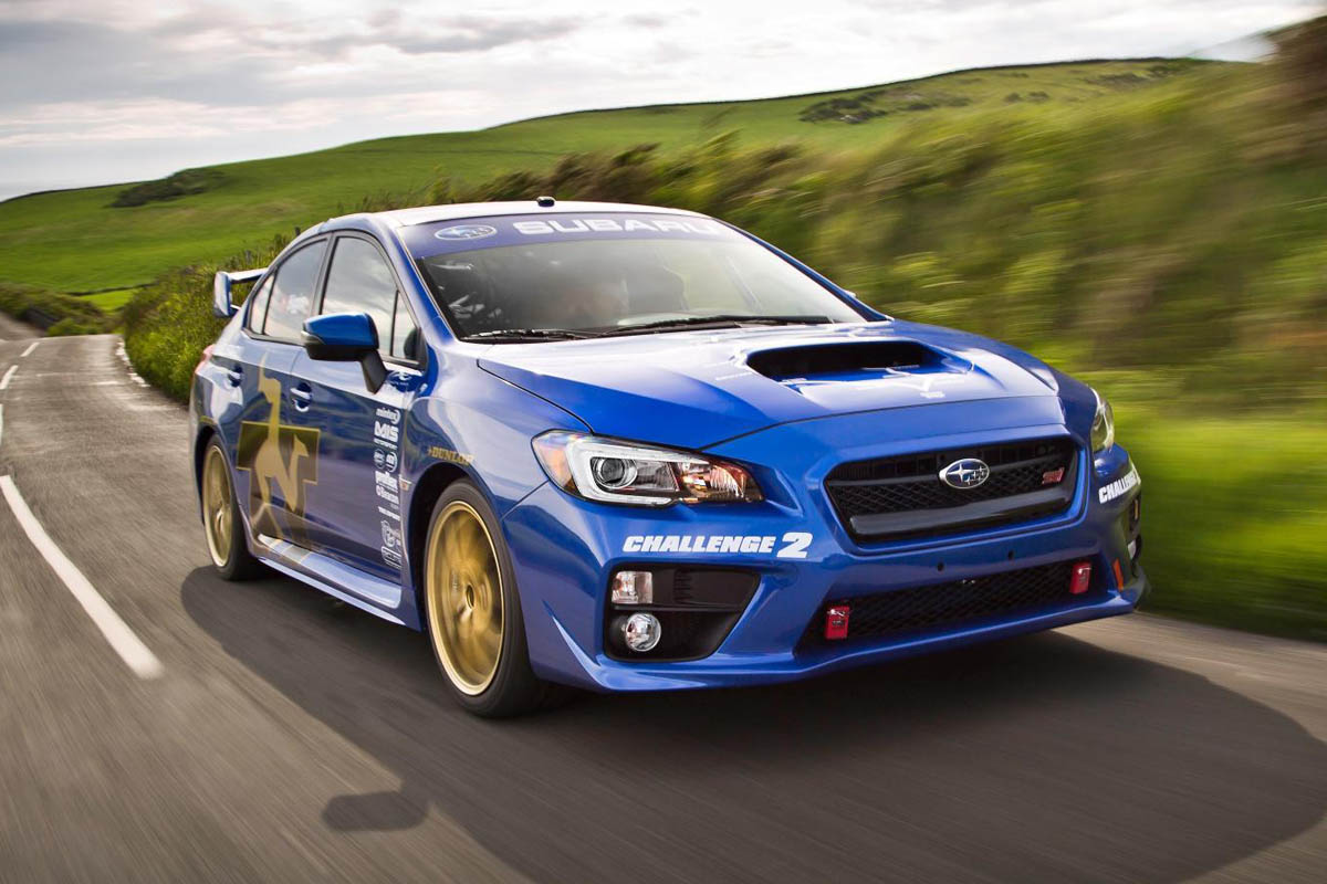 Subaru Isle of Man TT record