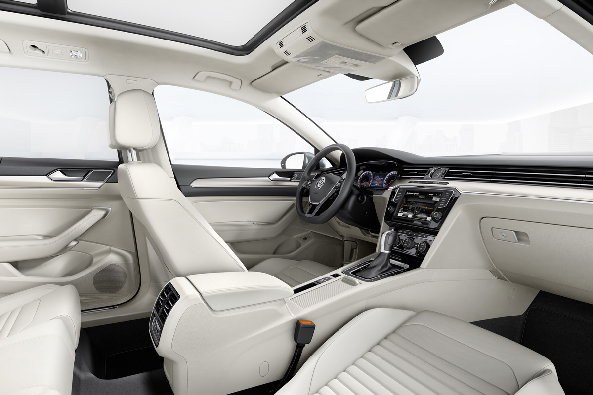 New VW Passat interior