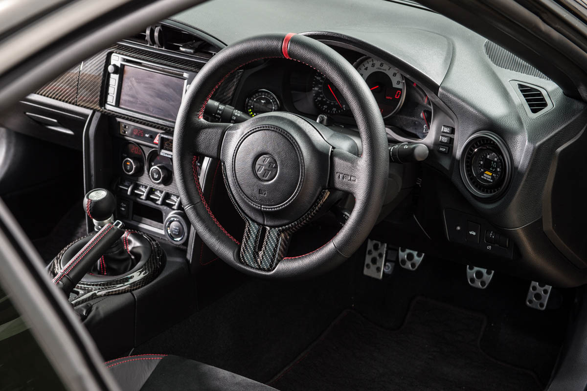 Toyota GT86 turbo Fensport interior