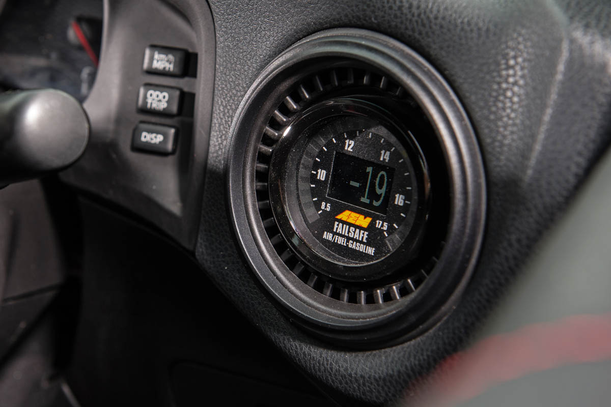 Toyota GT86 turbo Fensport gauge