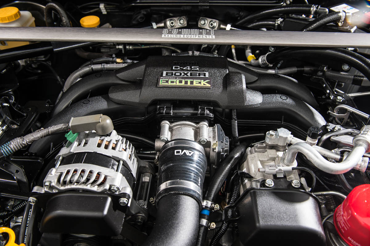 Toyota GT86 turbo Fensport engine