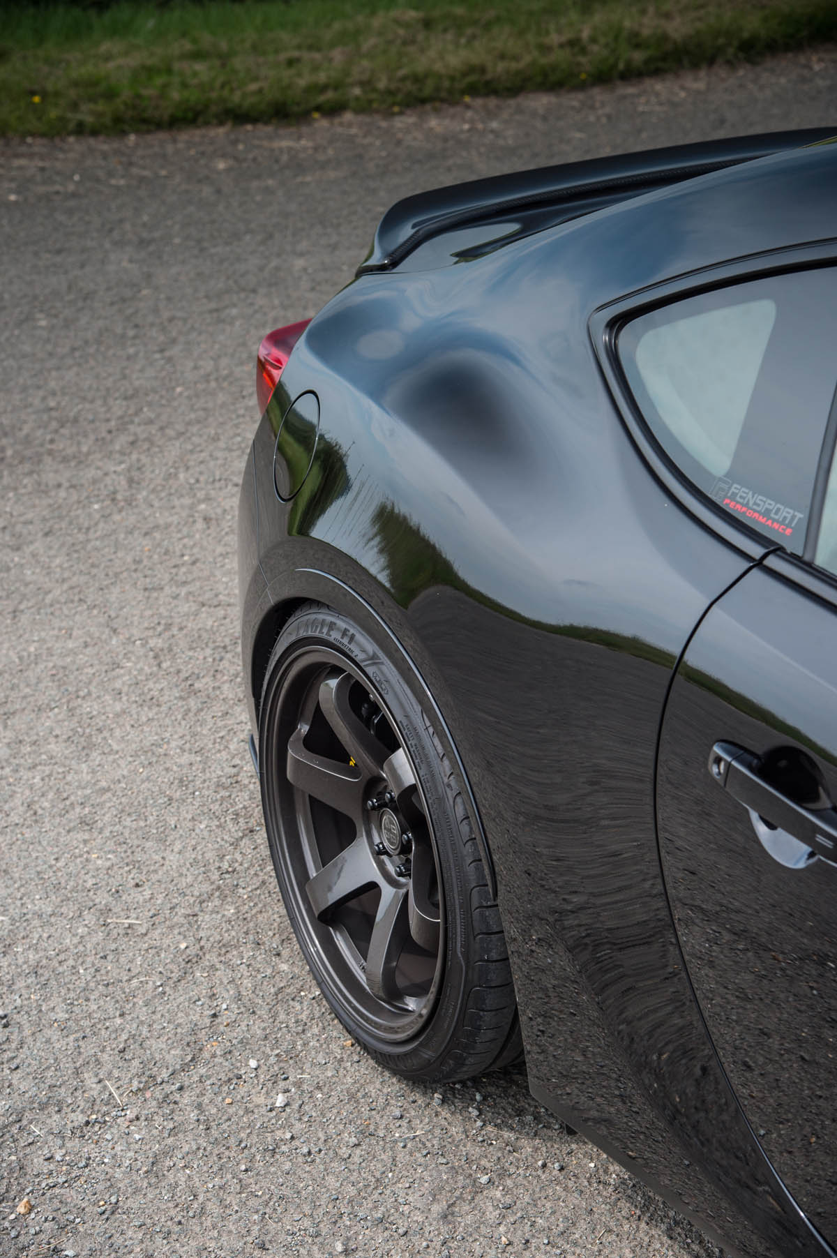 Toyota GT86 turbo Fensport rear flank