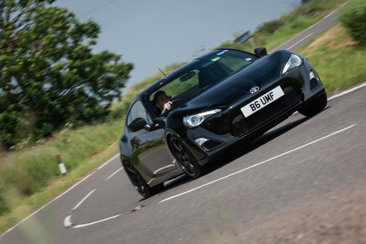Toyota GT86 turbo Fensport rear flank