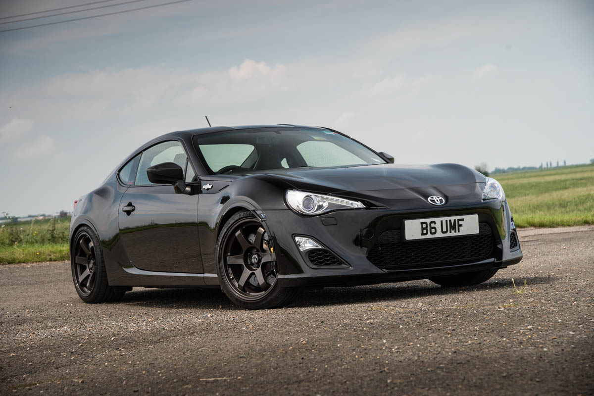 Toyota GT86 turbo Fensport rear flank
