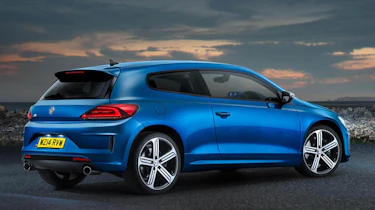 New VW Scirocco R blue