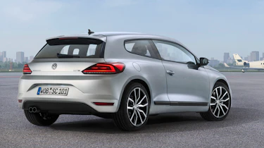 New VW Scirocco silver