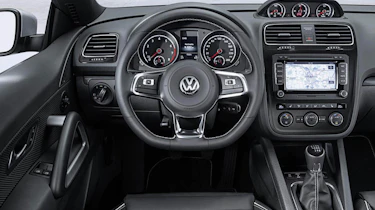 New VW Scirocco interior dashboard