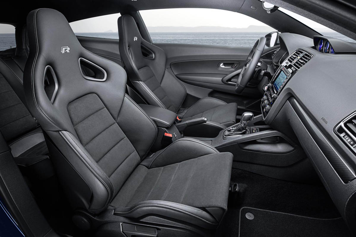 New VW Scirocco R sports seats