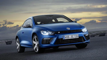 New VW Scirocco R blue 2014