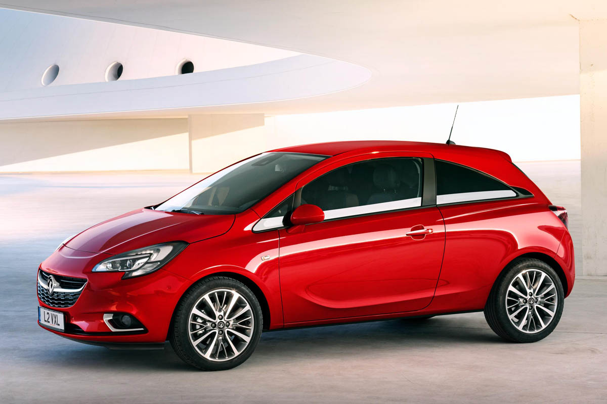 New Vauxhall Corsa red