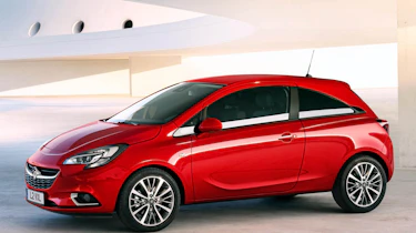 New Vauxhall Corsa red