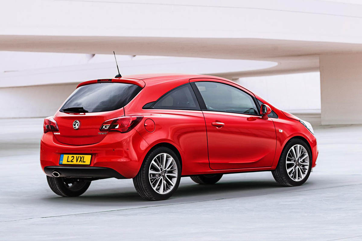 New Vauxhall Corsa red