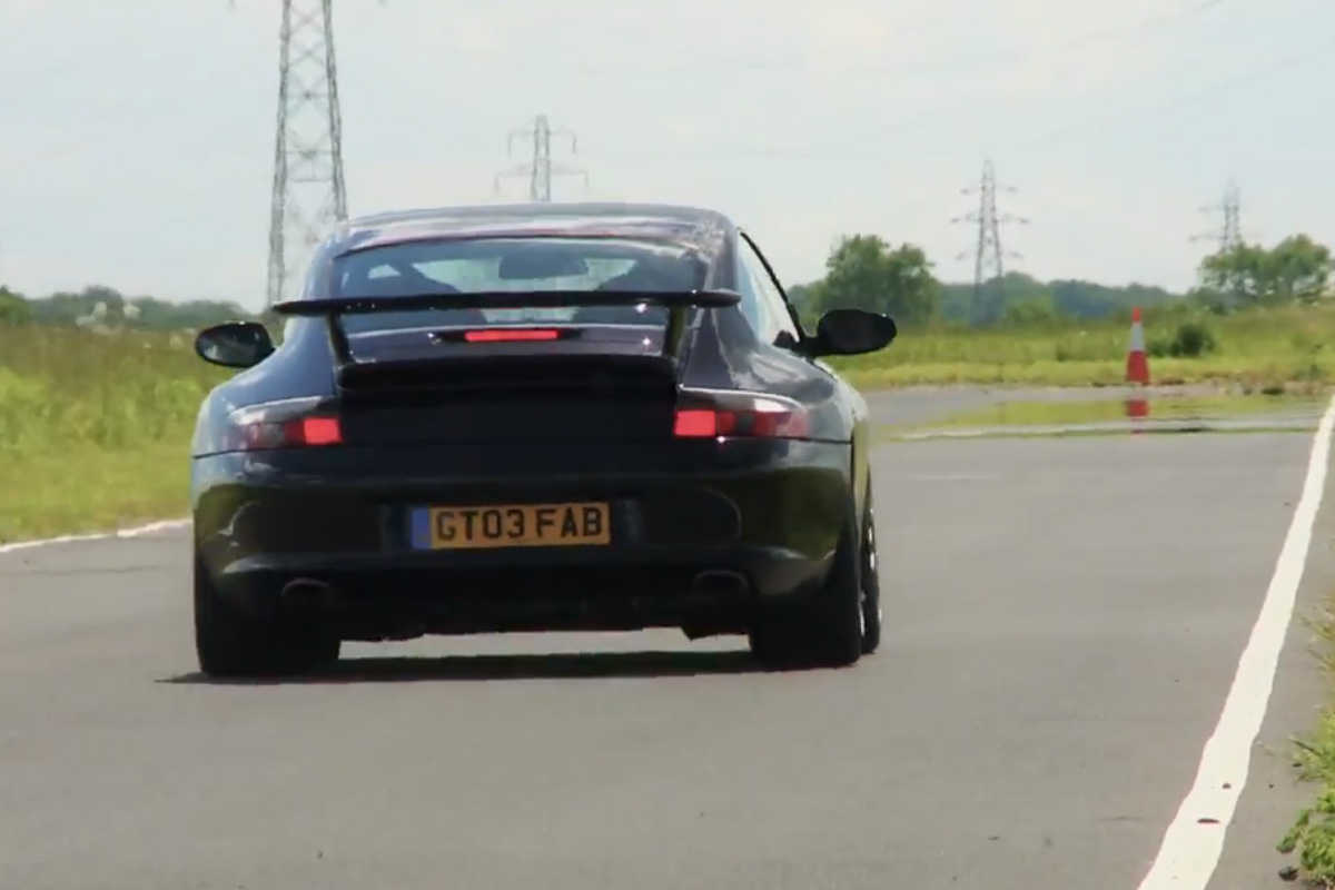 Porsche 996 GT3 black