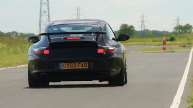 Porsche 996 GT3 black