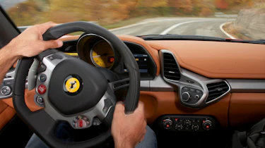 Ferrari trials new steering technology