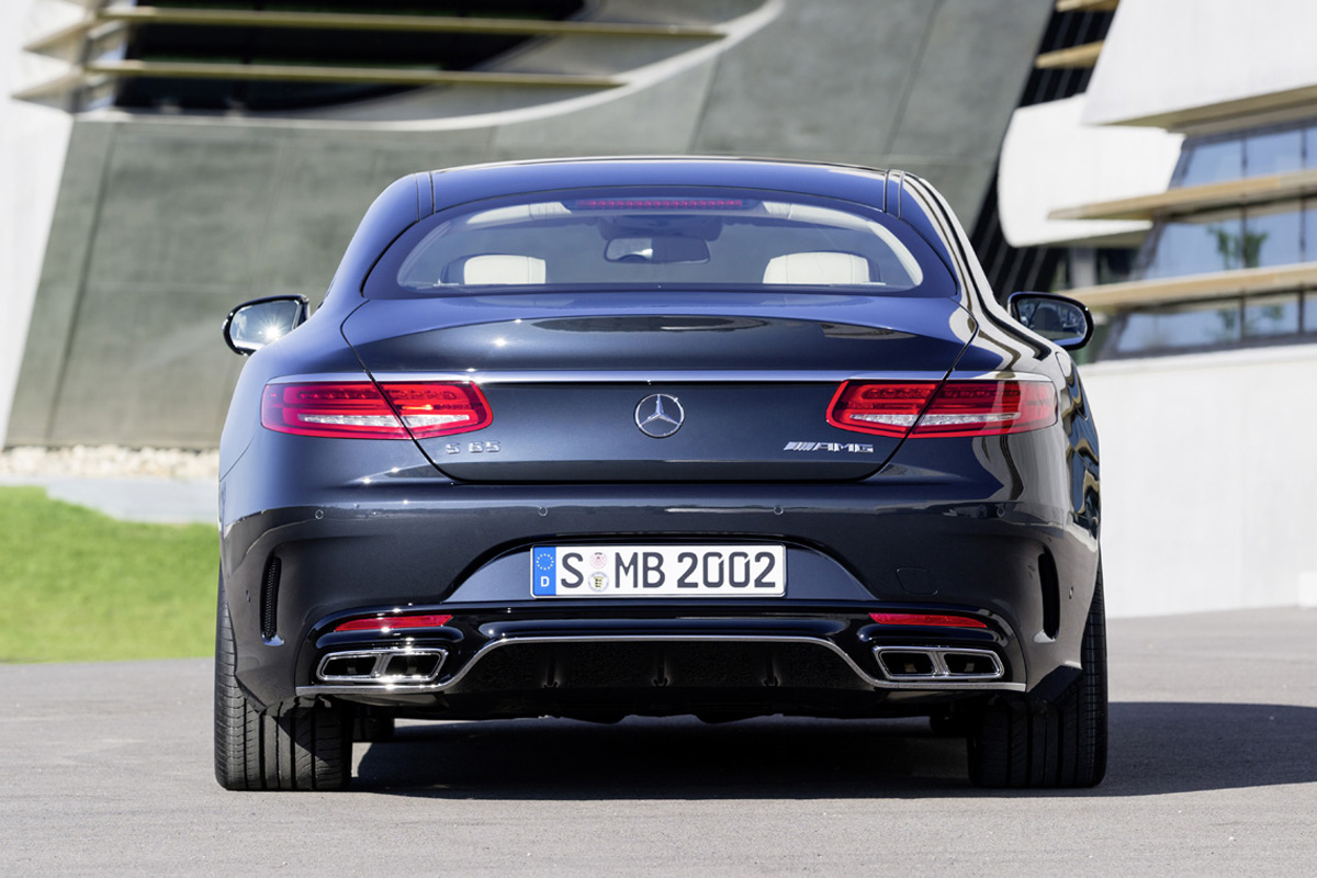 Mercedes S65 AMG Coupe rear