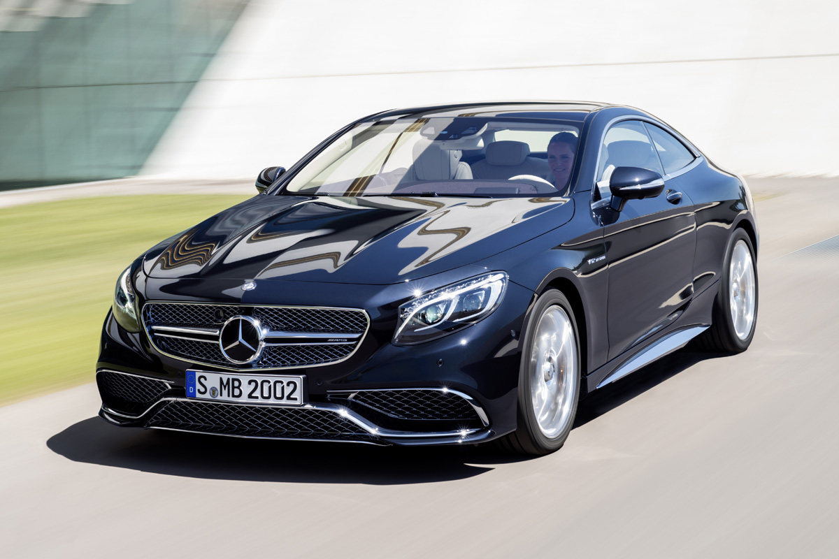 Mercedes S65 AMG Coupe front driving